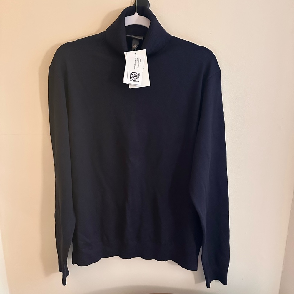 H&M Dark Blue Knit Sweater